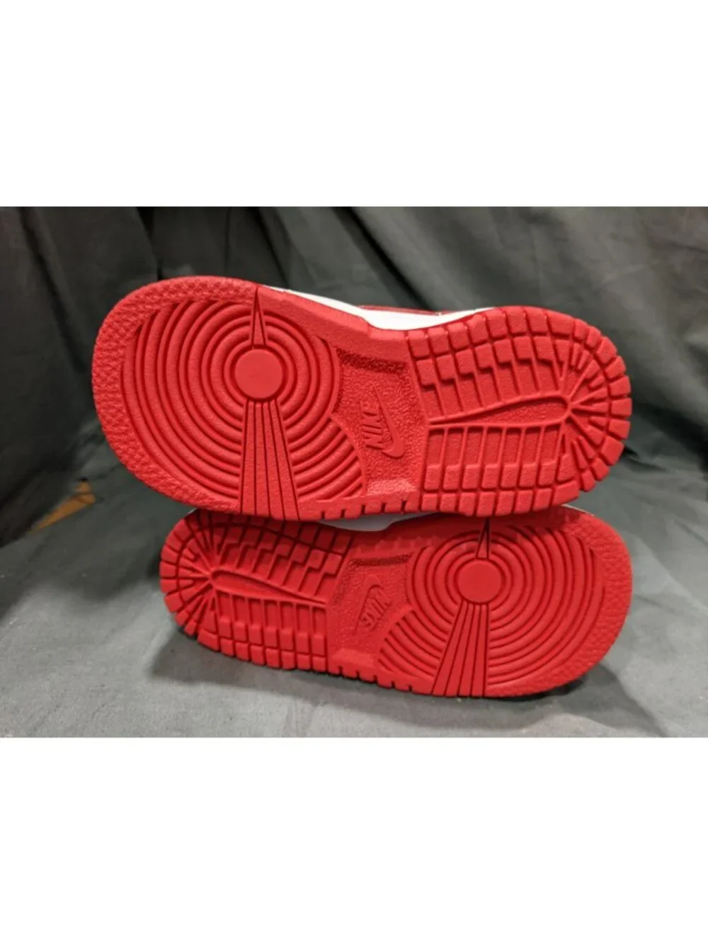 Nike Toddlers Dunk Low TDE Red/white Size 5 New No Box!!